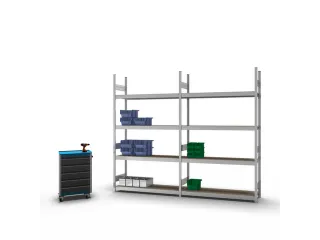 breedvakstelling,grondveld,HxBxD 2500x1570x435mm,vakl. 350kg - 3