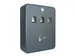 Wandasbak staal 24x30x9cm 3L met 2 sleutels
