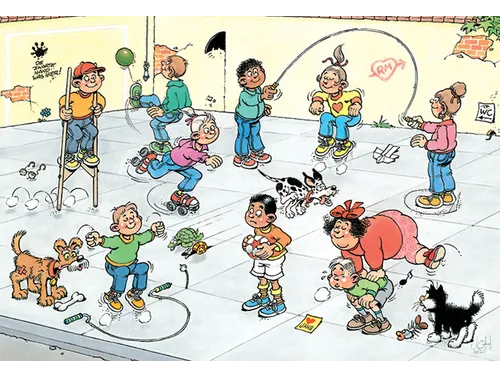 Puzzel Jan van Haasteren Junior 4 Speelkwartiertje 240 stukjes