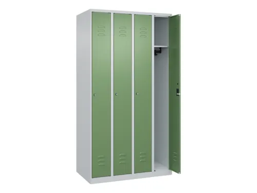 locker,HxBxD 1850x1000x500mm,4vak,vak B 250mm,cil.-slot