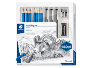 Potlood Staedtler Lumograph 100 Design Journey schetsset 12-delig - 1