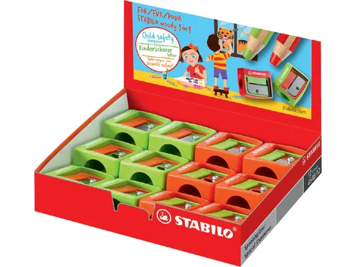 Puntenslijper STABILO woody 4548/12