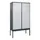 locker voor scheiding van kleding,HxBxD 2120x1200x500mm,4vak