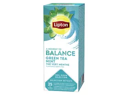 Thee Lipton Balance green tea mint 25x1.5gr