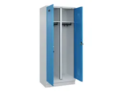 locker voor scheiding van kleding,HxBxD 1950x800x500mm,2vak
