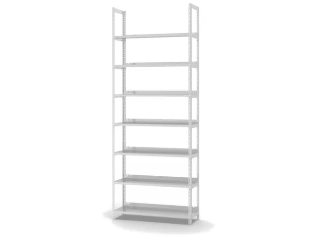 rayonnage pour classeurs,rayonnage départ,HxlxP 2550x1000x300mm