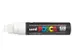 Verfstift Posca PC17K Extra Brede punt 15mm rechthoek Wit