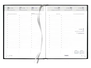 Agenda 2027 Quantore week 7dagen/2pagina's A5 4-talig zwart - 3