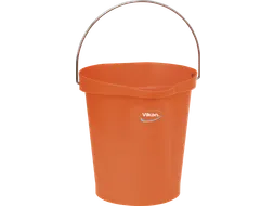 Hygiene 5686-7 emmer 12 liter oranje maatverdeling en schenktuit