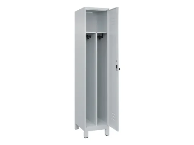 locker voor scheiding van kleding,HxBxD 1950x400x500mm,1vak