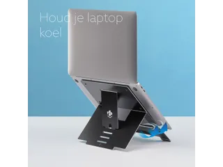 Laptopstandaard R-Go Riser Flexible voor laptops 10-22 inch - 6