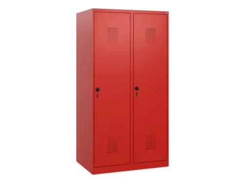 schoollocker,HxBxD 1530x800x500mm,2vak,vak B 400mm,draaigrendel