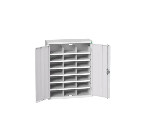 post-/sorteerkast 1000x800x350mm 3x7vakken RAL7035