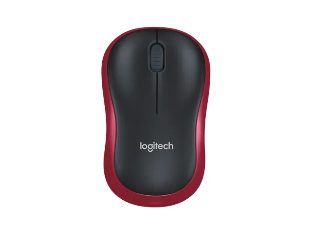 Logitech LGT-M185R Draadloze Muis Rood