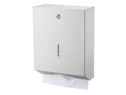 Rvs Handdoekdispenser Groot C-vouw Z-vouw
