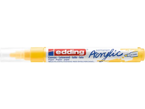 Acrylmarker edding e-5100 medium verkeersgeel