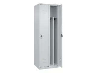 locker voor scheiding van kleding,HxBxD 1850x600x500mm,2vak - 1