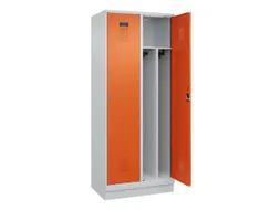 locker voor scheiding van kleding,HxBxD 1950x800x500mm,2vak