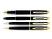 Stylo Plume Fin Waterman Hémisphère Noir Mat Gt