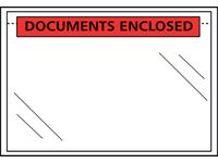 Paklijstenvelop Quantore Zelfklevend 225x165mm Documents Enclosed