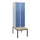 Dubbeldekse dekenkist,HxBxD 1950x600x815mm,2x2vak.,vak B 300mm