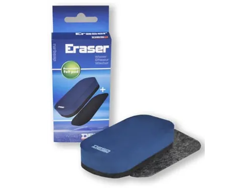 Magnetische Whiteboardwisser + Navul Vilt, Blauw