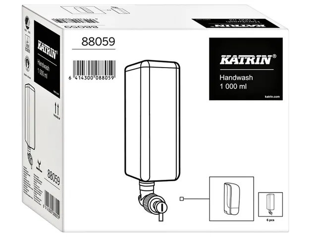 Handzeep Katrin Clean vloeibaar 1000ml 88110