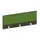 baliepaneel bureau aanbouw achter NV bruin hickory BN7048-groen 1200mm