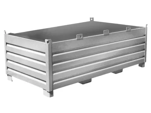 Systeem-Stapelcontainer Verzinkt 850x2400x1200mm 2250kg Inhoud 2m³