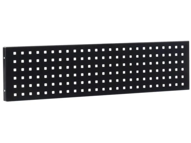 zichtscherm,v. balie,HxB 250x750mm,perforatieplaat,zwart