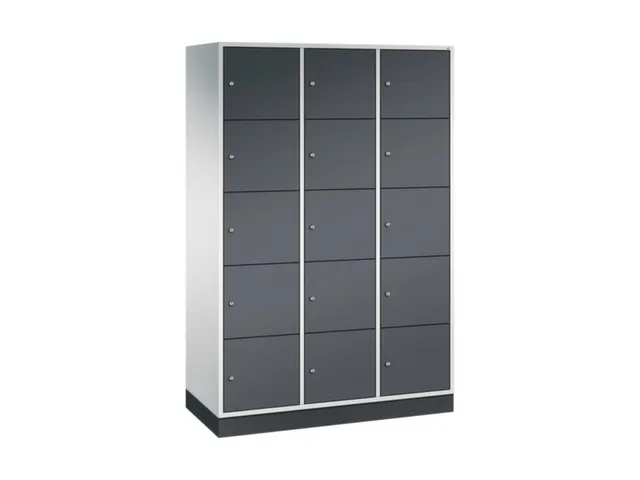 armoire multicases grand volume,RAL7035/RAL7021,HxlxP 1950x1220x500mm