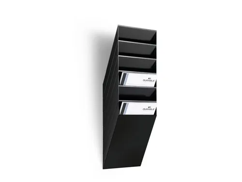 Wandfolderhouder FLEXIBOXX 6 A4 Zwart