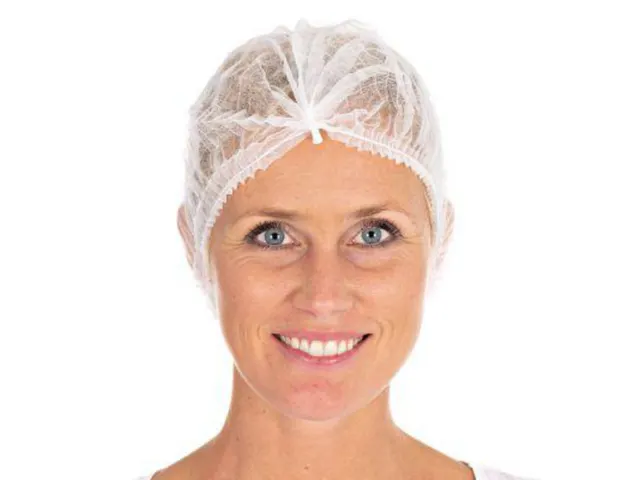 Franz Mensch Hygonorm 12191 Clip cap Haarnetje 60cm XL Wit 1000 stuks