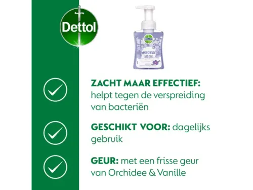Dettol Foam Handzeep Orchidee & Vanille 250 ml