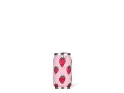 Thermosbeker Les Artistes Paris blik 280ml Strawberry met rietje