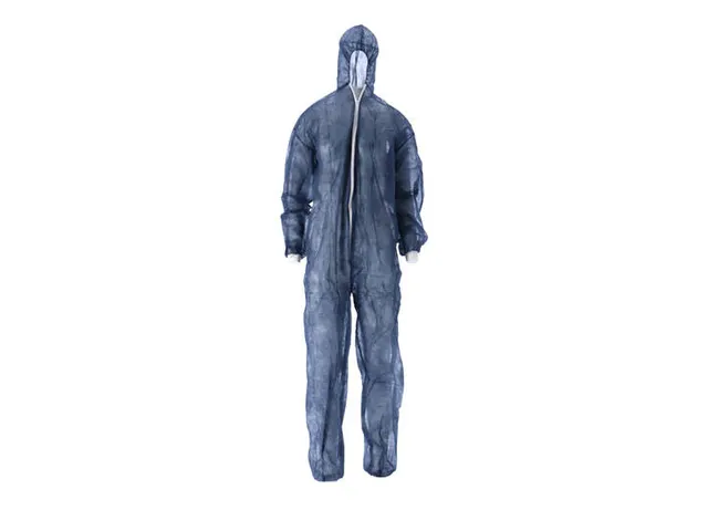 Coverall PP Non Woven Maat XXL Blauw Ritssluiting 50 Stuks