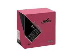 Infibra Servet 25x25cm 1/4 vouw 2-Laags Bordeaux Rood 3000 Stuks