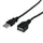 6 ft Black USB Extension Cable A TO A
