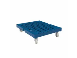 laadbord,draagverm. 500kg,LxB 682x815mm,kunststof,gentiaanblauw
