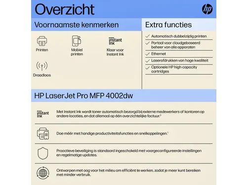 Printer laser HP LaserJet 4002dw