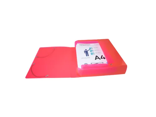 Archiefdoos IDERAMA Polypropyleen rug 60mm A4 Assorti