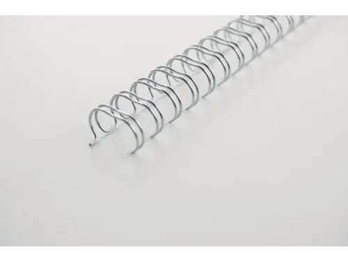 Draadrug GBC 8mm 34-rings A4 zilver 100stuks