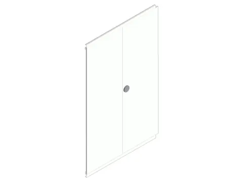 dubbele vleugeldeur,v. inhaakstelling,HxB 2000x1300mm,draaigreep