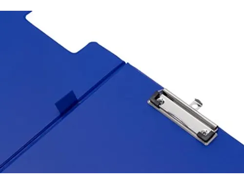 Klemmap Opvouwbaar A4 PVC Blauw