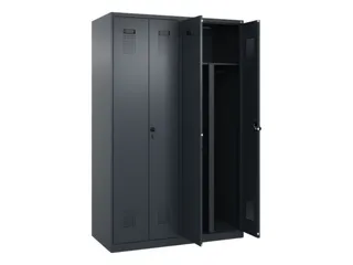 PBM-locker,HxBxD 1850x1200x500mm,4vak,vak B 300mm,draaigrendel - 1