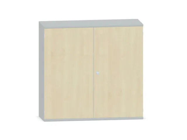 Kantoorkast 1150x1200x430mm Decor Romp Lichtgrijs Decor Front Esdoorn