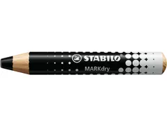 Whiteboardpotlood STABILO MARKdry 648/46 zwart