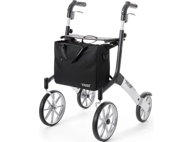 TrustCare Let's Go Out rollatortas Zwart