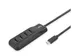 USB-C Hub 3.0 4 poorts USB-A