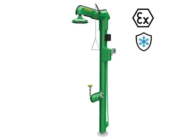 Haws 8317CTFP-T Axion ATEX combinatiedouche, per stuk